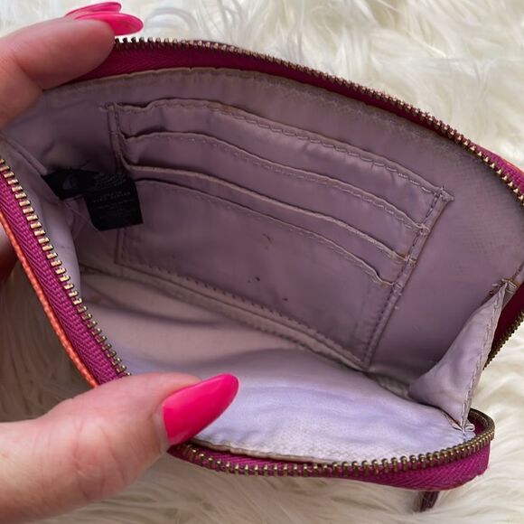 Fossil red/purple/cream wristlet  - Picture 6 of 6